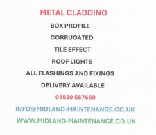 Cheap roof sheets for sale  ASHBY-DE-LA-ZOUCH