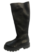 Botte cuir noire d'occasion  Expédié en France