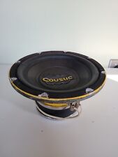 Usado, Subwoofer automotivo vintage COUSTIC CF1044 10” - 400 Watts, bobina de voz dupla de 4 Ohm, leia! comprar usado  Enviando para Brazil