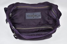 Vintage Diesel ciemnofioletowa nylonowa torba na ramię narzędzie torba z wieloma kieszeniami duża na sprzedaż  PL