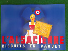Biscuits alsacienne affiche d'occasion  Saint-Georges-de-Didonne