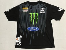 Camiseta KEN BLOCK 43 OFICIAL MONSTER FORD TAMANHO XL RACING RALLY 2 LADOS VINTAGE comprar usado  Enviando para Brazil