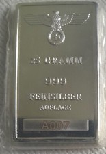 Stück silberauflage medaillen gebraucht kaufen  Hof