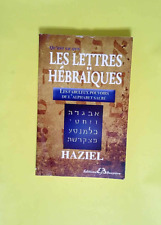 Lettres hébraïques fabuleux d'occasion  France