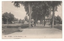 Cpa tours parc d'occasion  Dieue-sur-Meuse