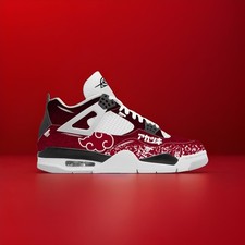 RARO Tênis Esportivo Nuvens Ninja Vermelho Branco Preto Sapatos Anime Personalizados comprar usado RARO Tênis Esportivo Nuvens Ninja Vermelho Branco Preto Sapatos Anime Personalizados comprar usado  Enviando para Brazil