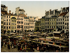 Polska, Warszawa, Stara Dzielnica Vintage photochrome,  photochromie, vintage  na sprzedaż  Wysyłka do Poland