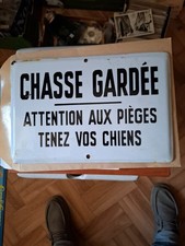 Jolie plaque emaillee d'occasion  Sedan