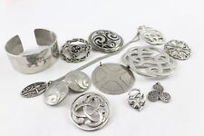 Vintage pewter jewellery for sale  LEEDS