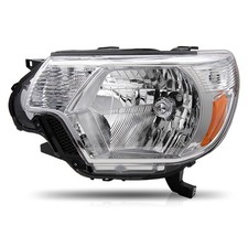 Para 2012-2015 Toyota Tacoma conjunto de farol halogênio cromado esquerdo driver LH , usado comprar usado  Enviando para Brazil