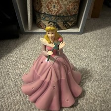 CAIXA DE JOIAS ESTATUETA CERÂMICA AURORA DA DISNEY BUGIGANGAS PRINCESA BELEZA ADORMECIDA, usado comprar usado  Enviando para Brazil