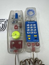 Lenoxx Sound Clear Transparent Tech Telefone Telefone Neon Acender PH-1400 Não Testado comprar usado  Enviando para Brazil