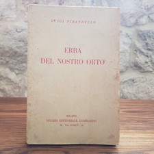 Luigi pirandello erba usato  Ascoli Piceno