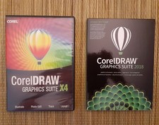 CorelDRAW Graphics Suite X4 & 2018 Upgrade oprogramowanie do edycji projektów graficznych DVD na sprzedaż  Wysyłka do Poland