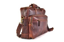 Ledertasche handgefertigt echt gebraucht kaufen  Augsburg