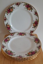 royal albert old country roses dinner set for sale  ELLESMERE PORT