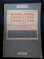 Nichelatura cromatura cadmiatu usato  Pavia