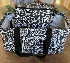 Bolsa térmica Thirty One 2 organizadora utilitária pop parisiense preta e branca comprar usado  Enviando para Brazil