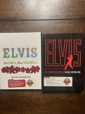 Elvis: '68 Comeback Special - Aloha From Hawaii Deluxe Edition DVD Set FREE SHIP comprar usado  Enviando para Brazil