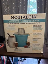 Máquina de gelatos y servicio suave eléctrica compacta - 20 minutos para deliciosos postres segunda mano  Embacar hacia Mexico
