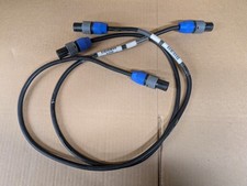 Pair neutrik speakon for sale  DOVER
