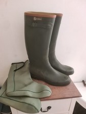 Aigle bellastic wellies for sale  BOURNEMOUTH