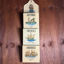 Vintage wall organizer for sale  Pinellas Park