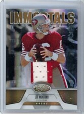 Usado, 2011 Certified Immortals Joe Montana Mirror Gold Prime Patch /25 49ers jogo usado comprar usado  Enviando para Brazil