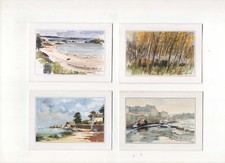 Calendriers poche aquarelles d'occasion  Néris-les-Bains