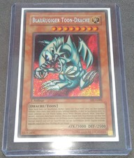 Yugioh karte blauäugiger gebraucht kaufen  Untersiemau