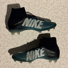 Chuteiras de futebol Nike Mercurial Superfly V FG malha 917816-414 11M colorblock azul comprar usado  Enviando para Brazil