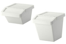 IKEA SORTERA Kosz na śmieci z pokrywką Kosz funkcjonalny Segregacja odpadów Odpady Biały na sprzedaż  Wysyłka do Poland