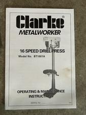 Clarke metalworker speed for sale  Midland