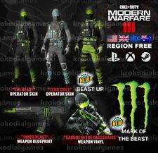 Call of Duty Modern Warfare 2 MW2 MW3 Beast CONJUNTO COMPLETO Skins Emblema Vinil-VOCÊ ESCOLHE, usado comprar usado  Enviando para Brazil