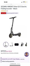 Segway ninebot max for sale  DUDLEY