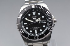[Quase perfeito] Seiko 5 Sports 7S36-03C0 SNZF17 relógio masculino AT mostrador preto do Japão, usado comprar usado  Enviando para Brazil