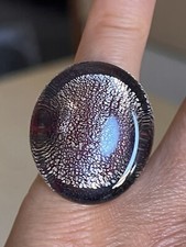 Anello vetro murano usato  Reggio Emilia