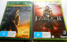 2 - XBOX 360 [ FABLE II & HALO 3 ] MICROSOFT, usado comprar usado  Enviando para Brazil