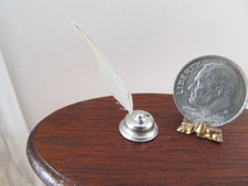 Vintage pewter inkwell for sale  Bedford