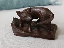 Vintage fox sculpture for sale  BROMLEY