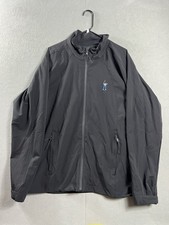 Jaqueta Eastside Golf preta com zíper completo tamanho XXL 2XL forro de malha náilon ventilado comprar usado  Enviando para Brazil