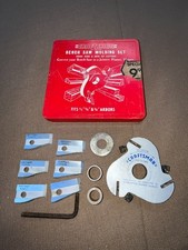 Conjunto de moldagem de serra radial e banco artesão vintage modelador cabeça e cortadores comprar usado  Enviando para Brazil