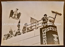 Fotografia mussolini cuneo usato  Italia