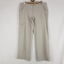 Usado, Calça de bolso feminina Snowgum tamanho 14 prata cinza reta perna larga carga comprar usado  Enviando para Brazil