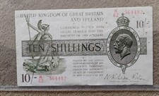 1922 ten shilling for sale  HERNE BAY