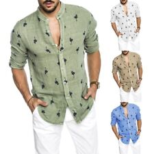 Ropa Camisas De Moda Para Vestir Camisa De Hombre Camiseta Hilo Manga Larga comprar usado  Enviando para Brazil