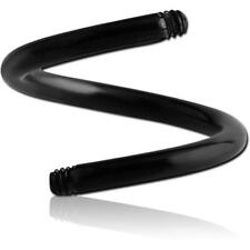 Schwarze piercing spirale gebraucht kaufen  Braunschweig