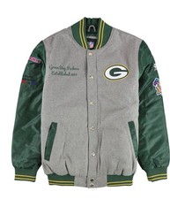 Jaqueta G-III Sports Masculina Green Bay Packers Varsity, Cinza, Grande comprar usado  Enviando para Brazil