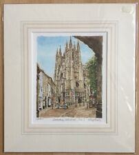 Canterbury cathedral print for sale  BEXHILL-ON-SEA