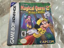 Disney's Magical Quest 2 Starring Mickey Mouse Gameboy Advance NTSC EUA Completo, usado comprar usado  Enviando para Brazil